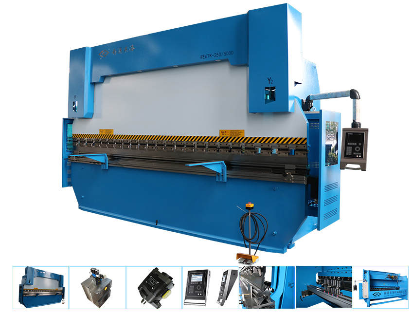 WE67K-250/5000 CNC Press Brake